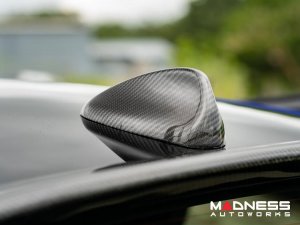 Alfa Romeo Giulia Antenna Cover - Carbon Fiber - Feroce Carbon